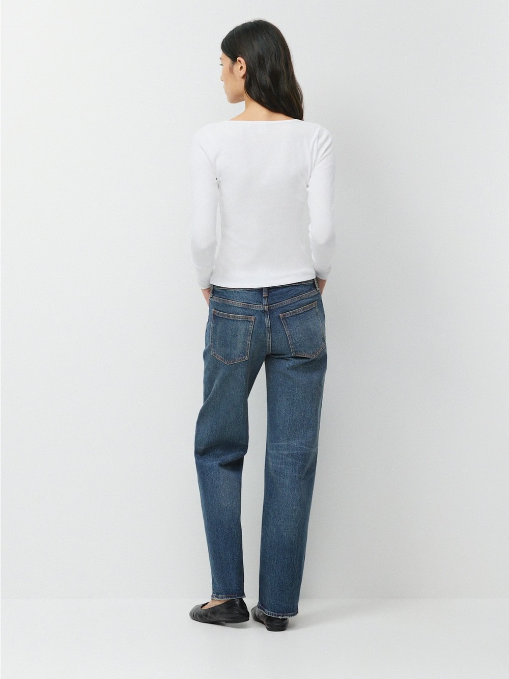 Aritzia HomeStretch Rib Equalizer Longsleeve - Small - Picture 3 of 5